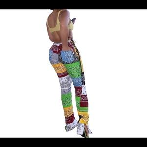 Bandanna pants